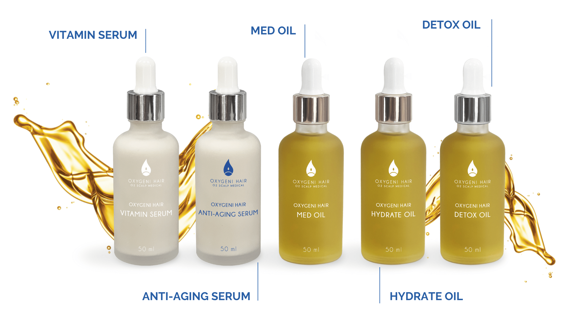 serums and oils