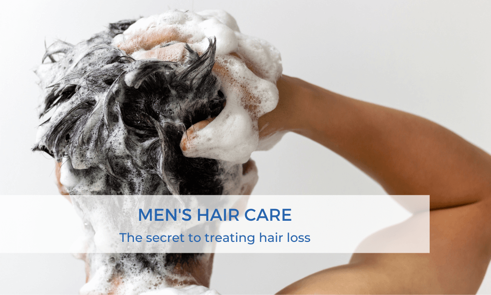 Men's hair care - Against men hair loss baldness