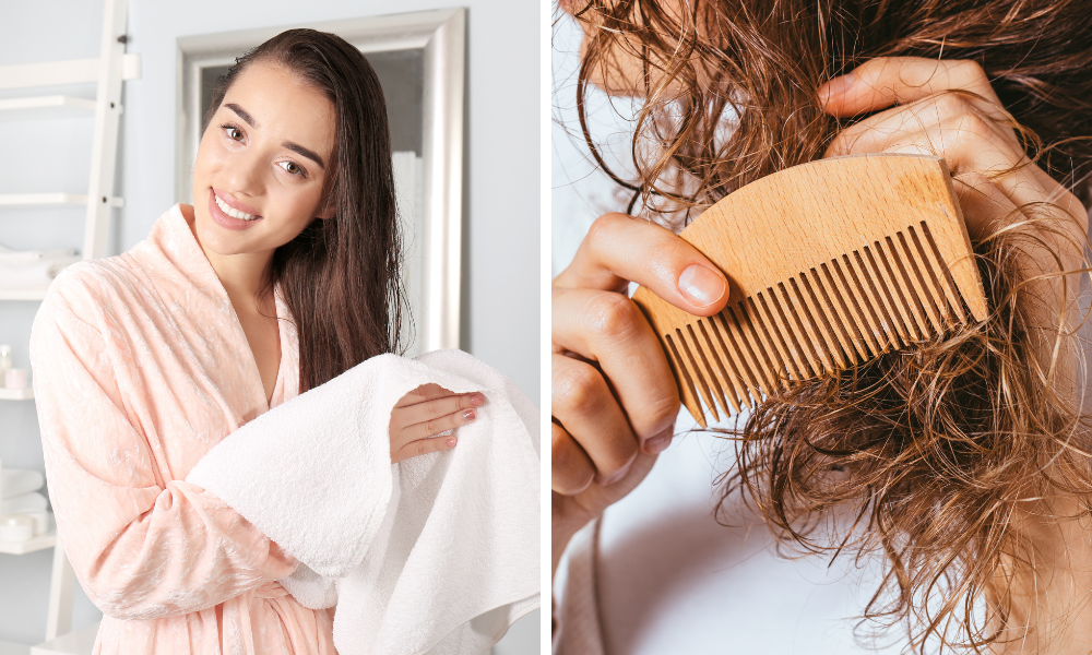 Silky hair, healthy hair care