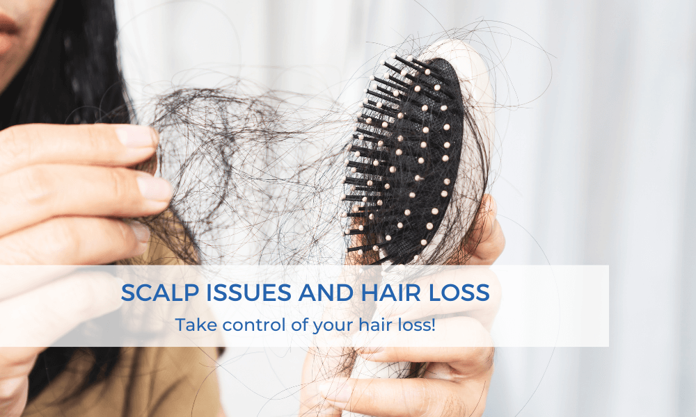 scalp issues hair loss