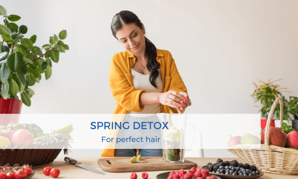 spring detox for perfect hair