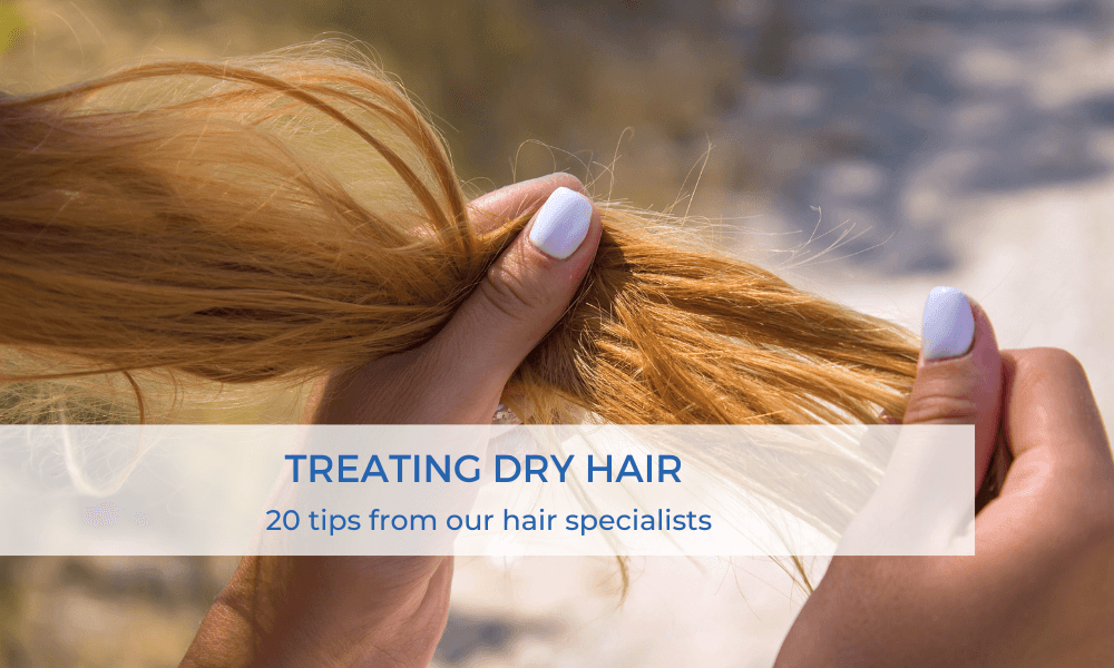 treating dry hair