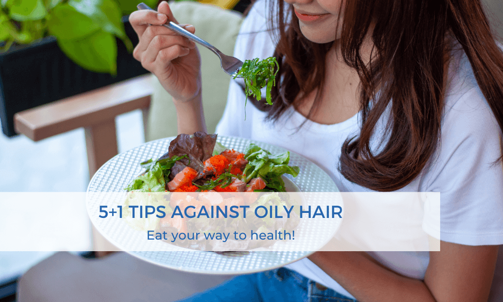 against oily hair