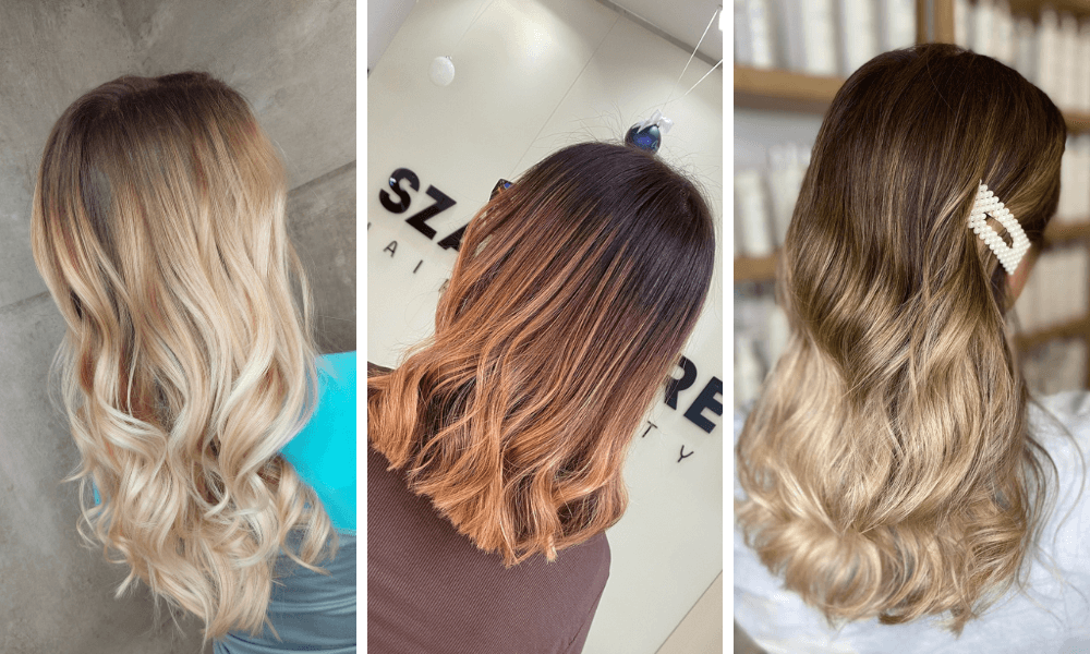 natural root ombre hair color trend