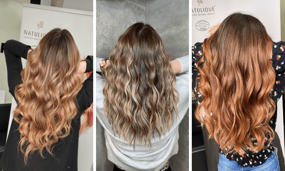 natural root ombre hair color trend