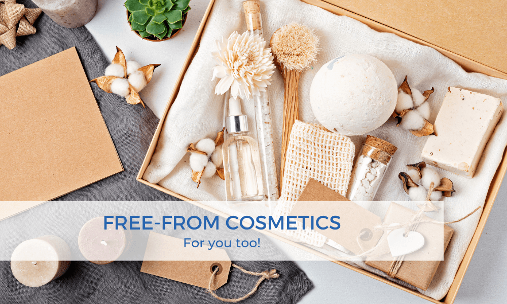 Free-from cosmetics for you too clean cosmetics